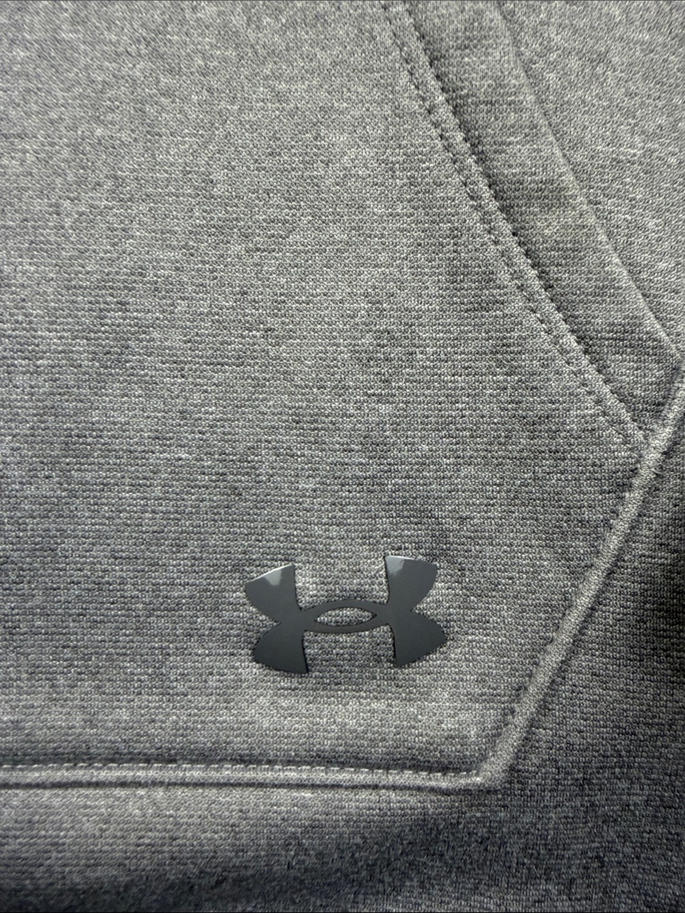 Under Armour East Strousburg Gray Warriors Hooded Zip-Up Sweatshirt - Picture 2 of 3